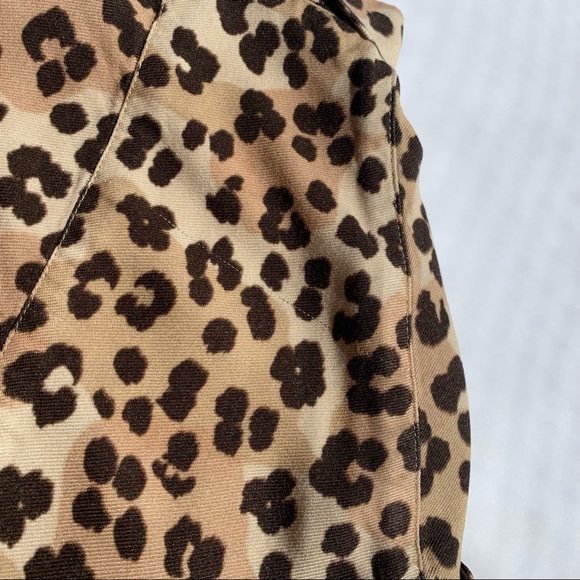 Cloth & Stone --Women’s Small animal print tie- waist top - Picture 8 of 10